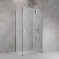 Dušas stūris kvadrātveida Radaway Almatea SE Chrome KDJ 80x80 cm R, hroms