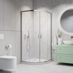 Dušas stūris pusapaļš Radaway Alienta A 80x80 cm