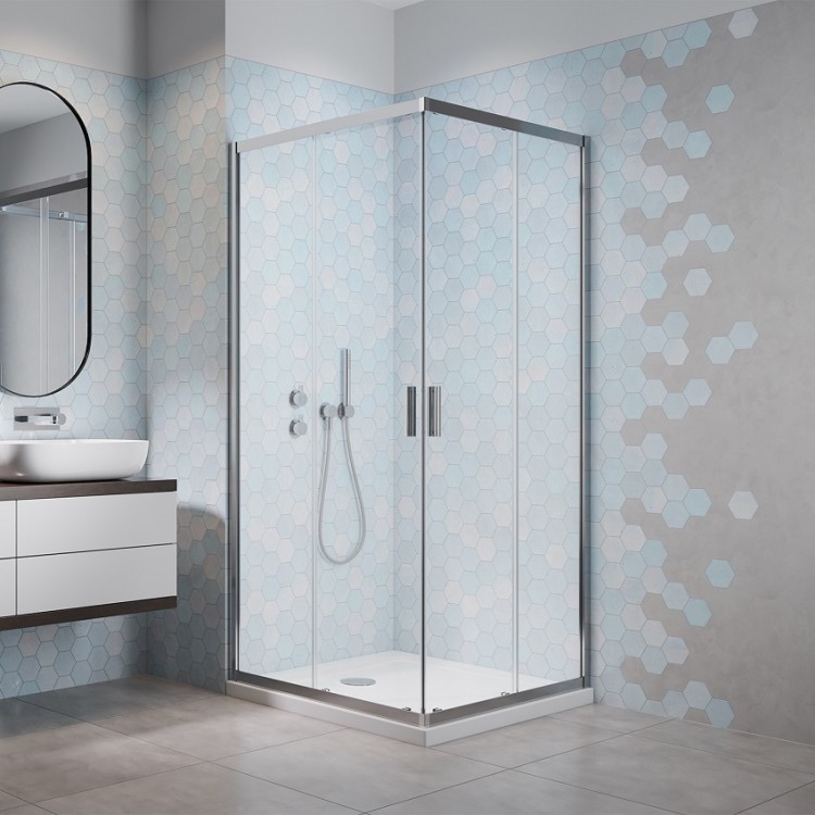 Dušas stūris kvadrātveida Radaway Kantaina Alienta C 80x80 cm