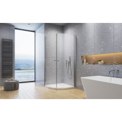 Dušas stūris pusapaļš Radaway Eos PDD I 90x90 cm