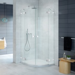 Dušas stūris pusapaļš Radaway Essenza Pro PDD 100x100 cm