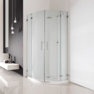 Asimetriska dušas kabīne Radaway Euphoria PDD 80x100 cm