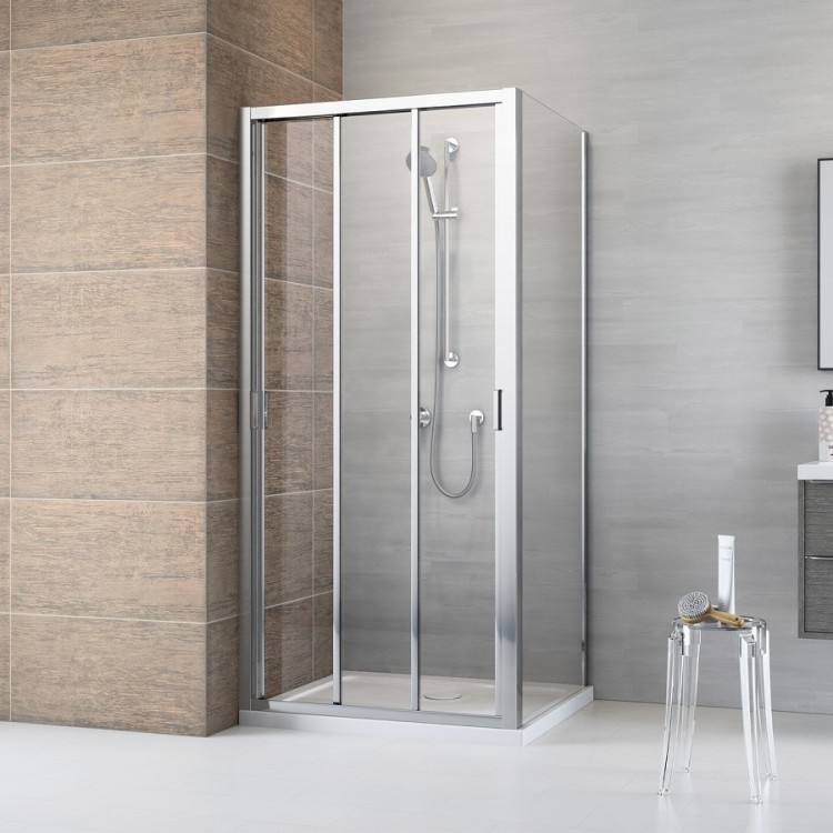 Dušas stūris taisnstūra Radaway EVO DW+S 120x80 cm