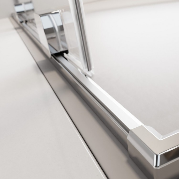 Vannas sieniņa ar bīdāmām durvīm Radaway Furo II PND L 100 cm