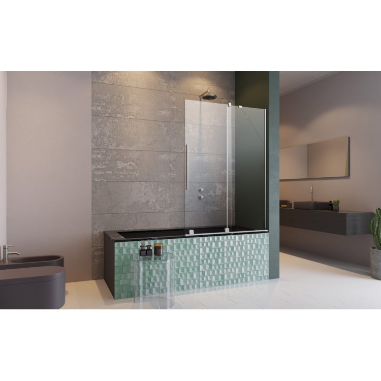 Vannas sieniņa ar bīdāmām durvīm Radaway Furo II PND L 100 cm