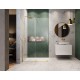 Dušas siena ar bīdāmām durvīm Radaway FURO 100x200 cm, zelts R