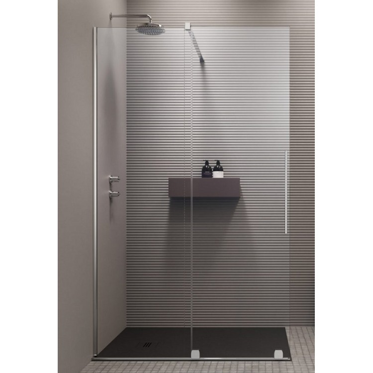 Dušas siena ar bīdāmām durvīm Radaway FURO 100x200 cm, L