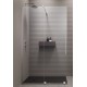 Dušas siena ar bīdāmām durvīm Radaway FURO 100x200 cm, L