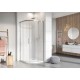 Dušas stūris pusapaļš Radaway IDEA PDD 90x90cm