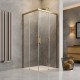 Dušas stūris kvadrātveida Radaway Idea Gold KDD 120x120cm