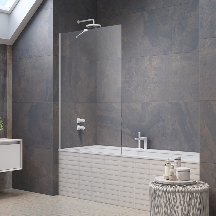 Vannas sieniņa Radaway Modo New White PNJ II 90 cm