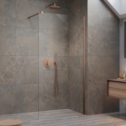 Dušas siena Radaway MODO New Brushed Copper II 800x2000mm