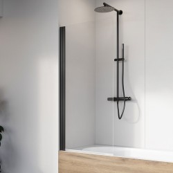 Vannas sieniņa Radaway NES Black PNJ 70 cm