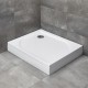 Dušas paliktnis taisnstūra Radaway DELOS D 90x75 L, balts