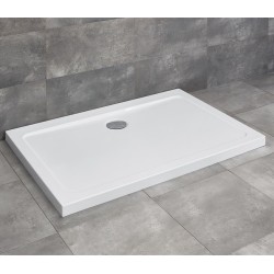 Dušas paliktnis taisnstūra Radaway DOROS D 100x80cm, balts