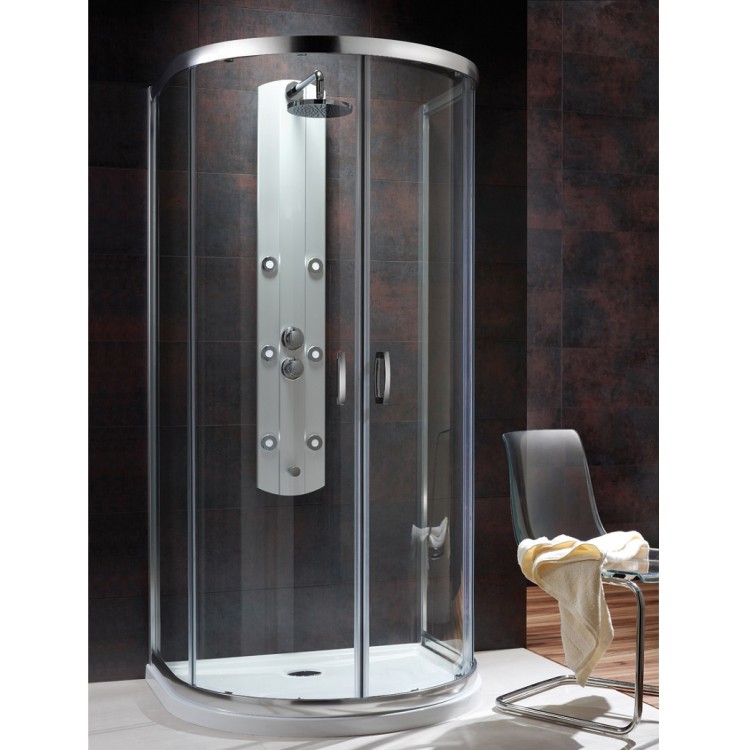 Dušas stūris pusapaļš Radaway Premium Plus P 100x90