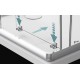 Dušas stūris taisnstūra Radaway Premium Plus DWJ+S 150x90 cm