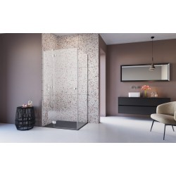 Dušas stūris kvadrātveida Radaway Torrenta KDJ ar krustveida atbalsta stieni 100 L/Rx100