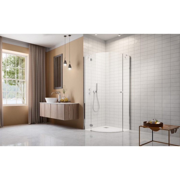 Dušas stūris pusapaļš Radaway Torrenta PDJ 80