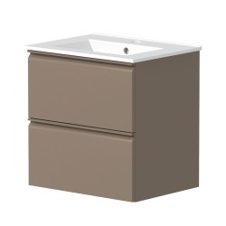 Vannas istabas skapītis ar izlietni Raguvos Baldai COSMOS 51cm, kakao brūns