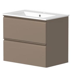 Vannas istabas skapītis ar izlietni Raguvos Baldai COSMOS 61cm, kakao brūns