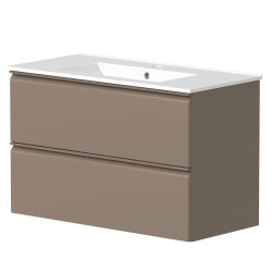 Vannas istabas skapītis ar izlietni Raguvos Baldai COSMOS 81cm, kakao brūns