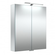 Vannas istabas skapītis ar spoguli un LED apgaismojumu RB GRAND 60 cm, 2102300