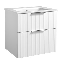 Vannas istabas mēbeļu komplekts RB G-LINE 60cm, balts matēts