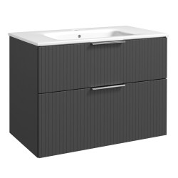 Vannas istabas mēbeļu komplekts RB G-LINE 80cm, grafīts matēts