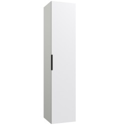 Vannas istabas augstais skapis RB MONO, balts matēts