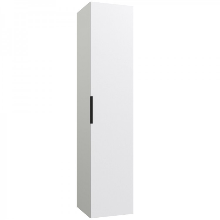 Vannas istabas augstais skapis RB MONO, balts matēts