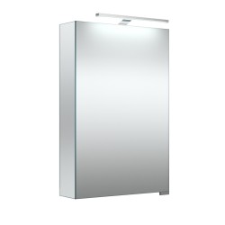 Vannas istabas skapītis ar spoguli un LED apgaismojumu RB GRAND 46 cm, 2102200