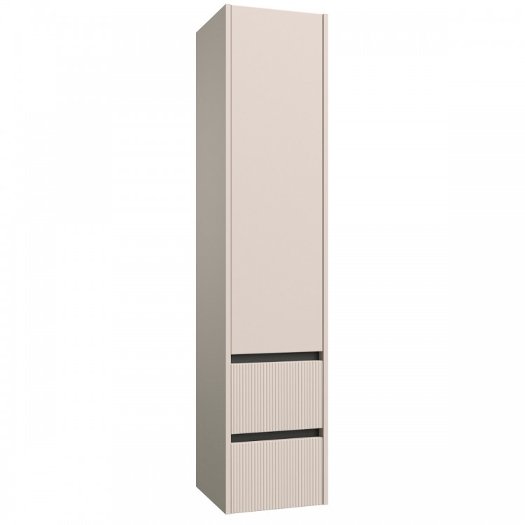 Vannas istabas mēbeļu komplekts RB URBAN 60cm, pelēks kašmirs/black aluminium