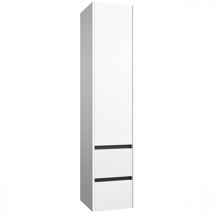 Vannas istabas mēbeļu komplekts RB URBAN 60cm, balts/black aluminium