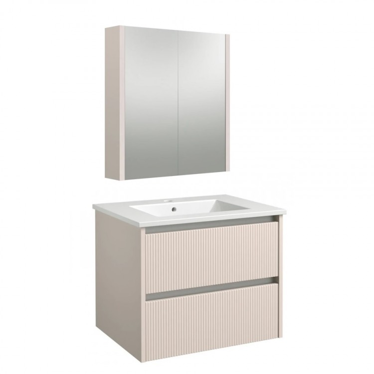 Vannas istabas mēbeļu komplekts RB URBAN 60cm, pelēks kašmirs