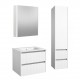 Vannas istabas mēbeļu komplekts RB URBAN 60cm, balts matēts