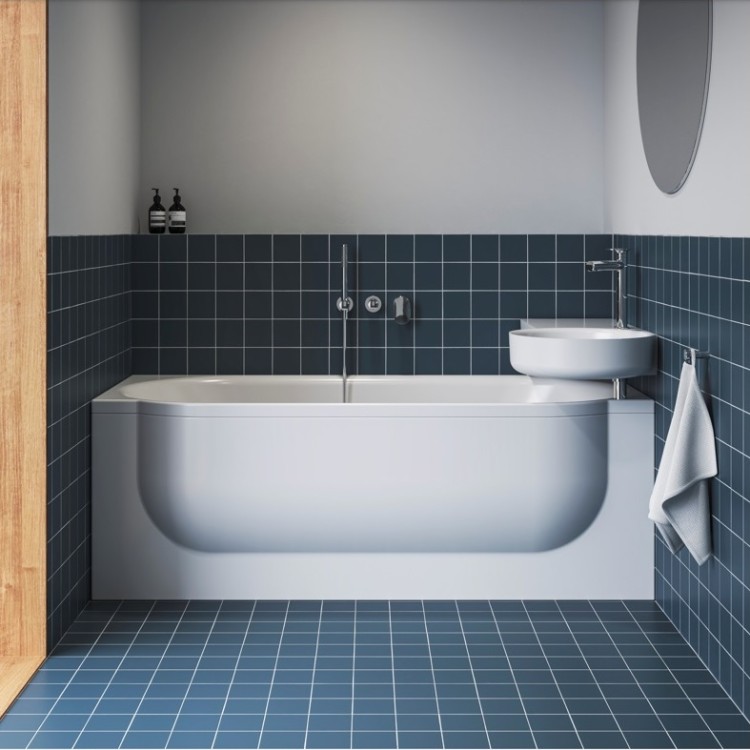 Taisnstūra vanna RAVAK ARC 160x75cm L, balta