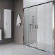Dušas durvis bīdāmās Ravak Blix II NBLDP4 150cm, hroms