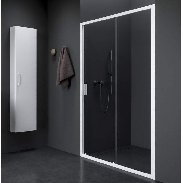 Dušas durvis RAVAK Blix II NBLDP2 120cm, balts