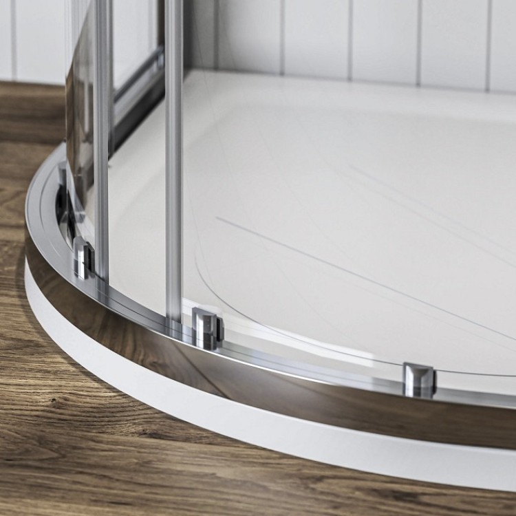 Dušas stūris pusapaļš RAVAK Blix BLCP4 80x80cm