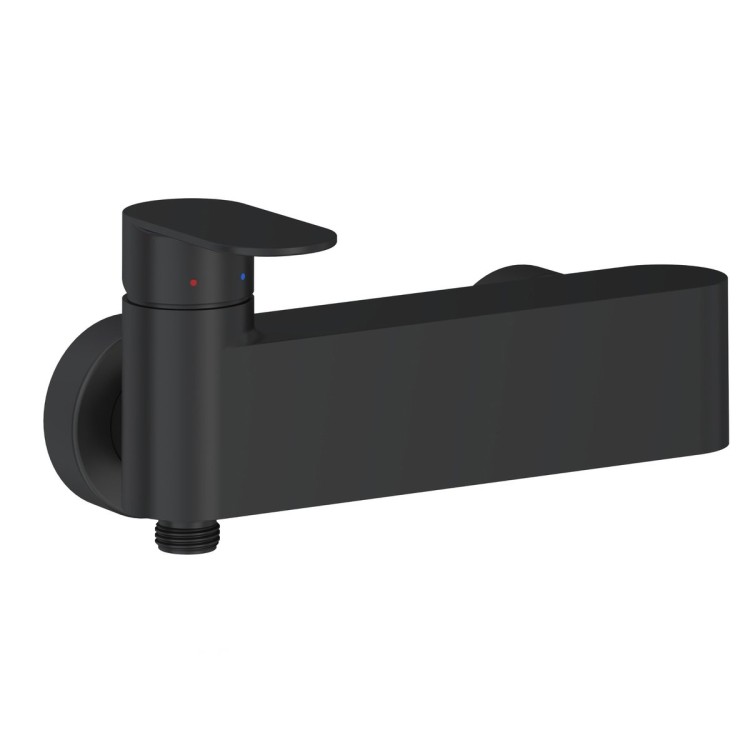 Dušas maisītājs RAVAK Chrome II CR 032.20BL, melns matēts