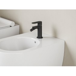 Bidē maisītājs RAVAK Chrome II CR 056.20BL, melns matēts