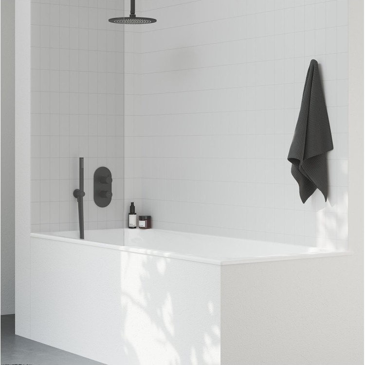 Dušas galvas turētājs RAVAK 30cm 704.21BLM, X07P677