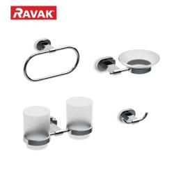 Aksesuāru komplekts RAVAK Chrome, hroms Set-25