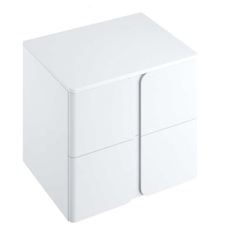 Darba virsma no impregnētās plāksnes MFPB Ravak Balance 600 60cm, balta