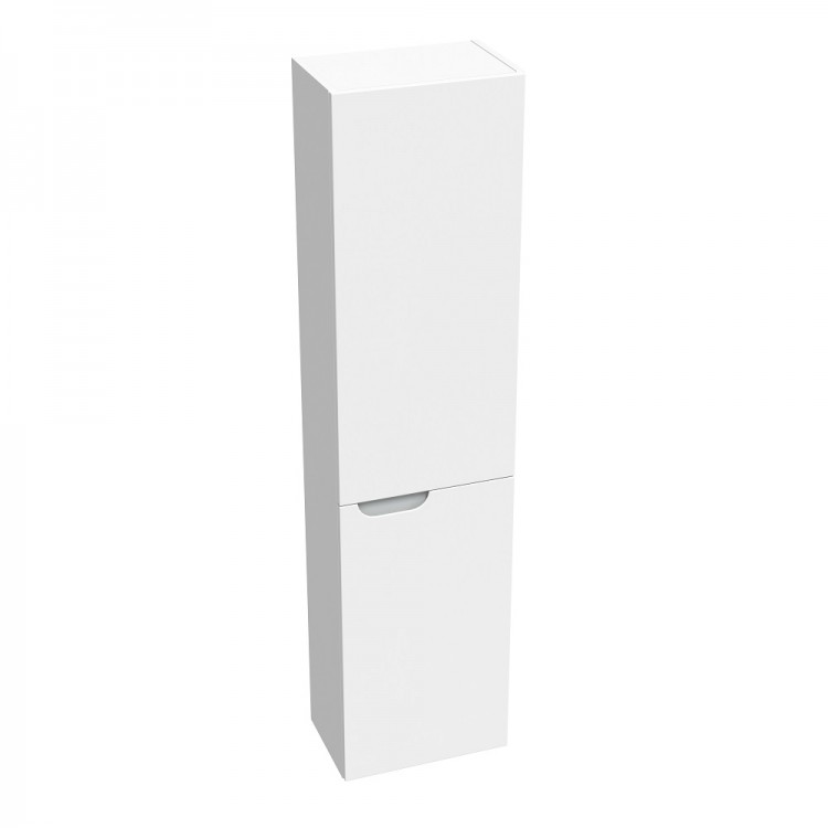 Vannas istabas augstais skapis Ravak SB Classic II 400 R, balts/pelēks