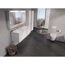 Vannas istabas skapītis izlietnei Ravak SD Classic II 1300 , balts/pelēks