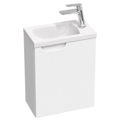 Vannas istabas skapītis izlietnei RAVAK SD Classic II 400 R, balts