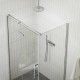 Dušas stūris taisnstūra Ravak Cool COSD2+COPS 120x100cm, hroms