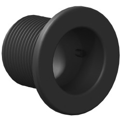 Izlietnes pārplūdes vāks Ravak izlietnēm, melns matēts